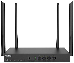 Роутер беспроводной Tenda W18E AC1200 10/100/1000BASE-TX черный