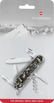 Нож перочинный Victorinox Spartan (1.3603.94B1) 91мм 12функц. камуфляж блистер