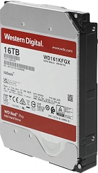 Жесткий диск WD SATA-III 16Tb WD161KFGX NAS Red Pro (7200rpm) 512Mb 3.5"