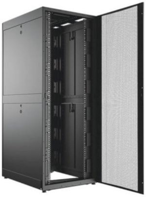Шкаф серверный C3 Solutions (C3.RF4202) напольный 42U 600x1200мм пер.дв.перфор. 2 бок.пан. задн.дв.перфор.2-хст. 1500кг черный 1200мм 150кг 1982мм сталь