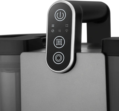 Пылесос паровой Kitfort КТ-5323 1700Вт черный/серый