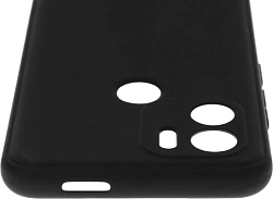Чехол (клип-кейс) BoraSCO для Xiaomi Redmi A1+ Silicone Case черный (70938)