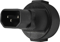 Кабель Lanmaster LAN-PPS/14-BK Schuko-С14 проводник.:3x1.5мм2 220В 10А