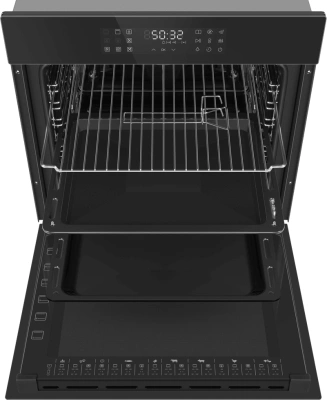 Духовой шкаф Электрический Maunfeld EOEH7615B черный