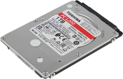 Жесткий диск Toshiba SATA-III 1Tb HDWL110UZSVA Notebook L200 Slim (5400rpm) 128Mb 2.5"