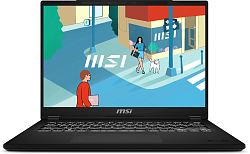 Ноутбук MSI Modern 14 H D13MG-089XRU Core i7 13700H 16Gb SSD512Gb Intel Iris Xe graphics 14" IPS FHD+ (1920x1200) FreeDOS black WiFi BT Cam (9S7-14L112-089)