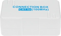 Адаптер WRline WR-CM-IDC-C5E проходн.Dual IDC кат.5E UTP бел.