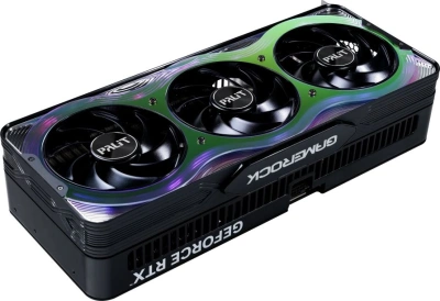 Видеокарта Palit PCI-E 5.0 PA-RTX5080 GAMEROCK OC NVIDIA GeForce RTX 5080 16Gb 256bit GDDR7 2295/30000 HDMIx1 DPx3 HDCP Ret