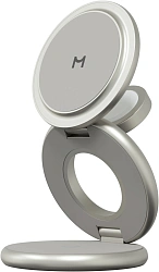 Беспроводное зар./устр. Magssory WCH073 25W 3A (PD+QC+SCP+FCP+AFC) для Apple титановый