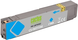 Картридж струйный Cactus CS-F6T77AE 913A голуб.пигм. (55мл) для HP PW 352dw/377dw/Pro 477dw/452dw с чипом