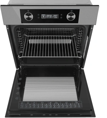 Духовой шкаф Электрический Maunfeld AEOH60102S нержавеющая сталь