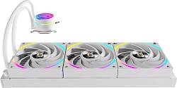 Система водяного охлаждения Formula Oasis L360 ARGB Soc-AM5/AM4/1200/2066/1700/1851 белый 4-pin 1-27dB Al+Cu 360W Ret (OASIS L360 ARGB WH)