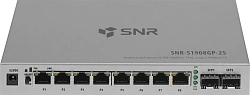 Коммутатор SNR SNR-S1908GP-2S (L2) 8x1Гбит/с 2SFP 8PoE 120W неуправляемый