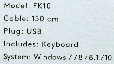Клавиатура A4Tech Fstyler FK10 черный/серый USB (FK10 GREY)