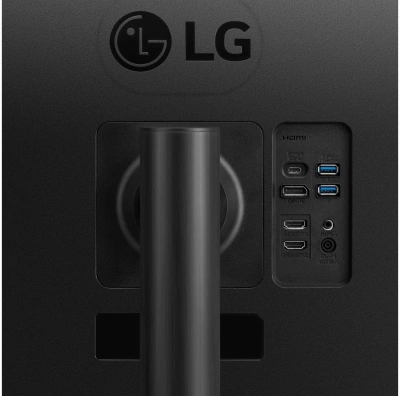 Монитор LG 34" UltraWide 34WR55QK-B черный VA LED 5ms 21:9 HDMI матовая HAS 300cd 178гр/178гр 3440x1440 100Hz DP Ultra WQHD USB 6.9кг