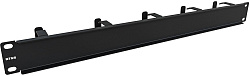 Кабельный органайзер горизонтальный NTSS NTSS-HORG-1U-5(45)-BL односторонний кольца 1U шир.:19" глуб.:45мм