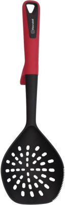 Шумовка для первых/вторых блюд Rondell Craft RD-1873 черный/красный упак.:картонная подложка