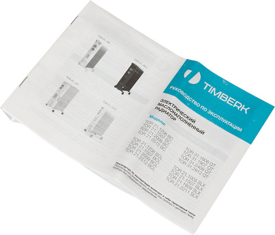 Радиатор масляный Timberk TOR 21.1005 SLX 1000Вт белый