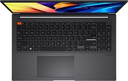 Ноутбук Asus VivoBook S15 M3502QA-MA013W Ryzen 5 5600H 8Gb SSD512Gb AMD Radeon Graphics 15.6" IPS FHD (1920x1080) без ОС black WiFi BT Cam (_90NB0XX2-M00B10)