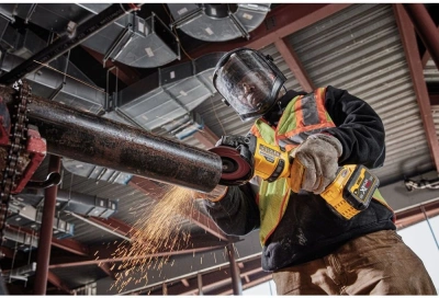 Углошлифовальная машина DeWalt DCG418NT-XJ 2300Вт 9000об/мин рез.шпин.:M14 d=125мм жестк.кейс