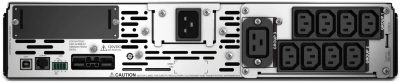 Источник бесперебойного питания APC Smart-UPS X SMX3000RMHV2U 2700Вт 3000ВА черный