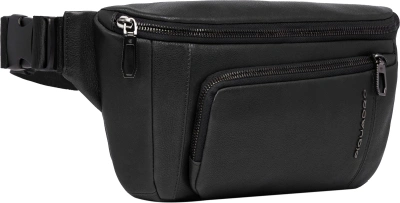 Сумка на пояс мужская Piquadro CRONUS CA2174S134/N черный натур.кожа