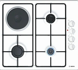 Газовая варочная поверхность Bosch PBY6C2B82Q белый