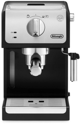 Кофеварка рожковая Delonghi ECP33.21.BK 1100Вт черный