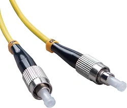 Патч-корд Cabeus FOP(D)-9-LC-FC-5M 2x9/125 OS2 LC дуплекс-FC дуплекс 5м LSZH желтый