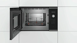 Микроволновая печь Bosch BEL554MS0 25л. 900Вт черный/нержавеющая сталь (встраиваемая)