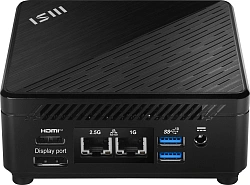 Неттоп MSI Cubi 5 1M-640XRU Core 3 100U (1.2) 8Gb SSD512Gb Graphics без ОС 2.5xGbitEth+1xGbitEth WiFi BT 65W черный (9S6-B0A821-640)