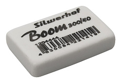 Ластик Silwerhof Boom 300/40 181148 35.5х23х8мм каучук термопластичный белый