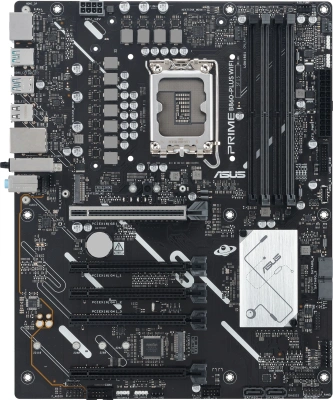 Материнская плата Asus PRIME B860-PLUS WIFI Soc-1851 Intel B860 4xDDR5 ATX AC`97 8ch(7.1) 2.5Gg RAID+HDMI+DP