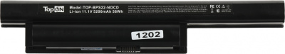 Батарея для ноутбука TopON TOP-BPS22-NOCD 11.1V 5200mAh литиево-ионная