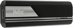 Накопитель SSD Netac USB-C 1TB NT01ZX10-001T-32BK ZX10 черный