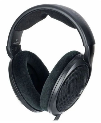 Наушники мониторные Sennheiser HD 200 PRO 2м черный проводные оголовье (507182)