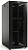 Шкаф серверный Hyperline (TTBR-4262-DD-RAL9004) напольный 42U 600x1200мм пер.дв.перфор.2ств. 2 бок.пан. задн.дв.перфор.2-хст. 800кг черный 1110мм 2055мм IP20 сталь