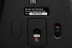 Мышь A4Tech G7-810 Air2 черный оптическая 2000dpi беспров. USB для ноутбука 7but