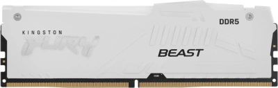 Память DDR5 32GB 6400MHz Kingston KF564C32BWA-32 Fury Beast RGB RTL Gaming PC5-51200 CL32 DIMM 288-pin 1.4В dual rank с радиатором Ret
