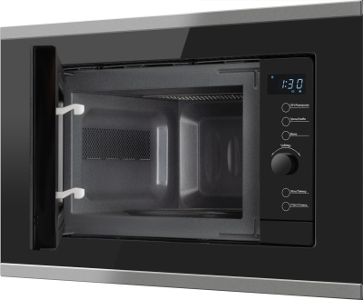 Микроволновая печь Weissgauff HMT-720 BX Grill 20л. 700Вт черный (встраиваемая)