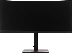 Монитор Lenovo 34" ThinkVision P34w-20 черный IPS LED 6ms 21:9 HDMI M/M HAS Piv 300cd 178гр/178гр 3440x1440 60Hz DP WQ HD 2K (1440p) USB 10.8кг