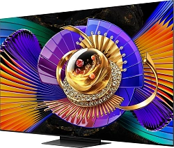 Телевизор QLED TCL 55" 55C7L SQD-Mini LED (2026) черный 4K Ultra HD 144Hz MEMC DVB-T DVB-T2 DVB-C DVB-S DVB-S2 USB WiFi Smart TV