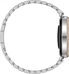 Смарт-часы Huawei Watch GT 4 Aurora-B19T 41.3мм 1.32" AMOLED корп.серебристый рем.серебристый разм.брасл.:120-190 мм (55020BHV)