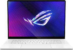 Ноутбук Asus ROG Zephyrus G16 GU605CM-QR082W Core Ultra 7 255H 32Gb SSD1Tb NVIDIA GeForce RTX 5060 8Gb 16" OLED 2.5K (2560x1600) без ОС white WiFi BT Cam Bag (90NR0M22-M003X0)