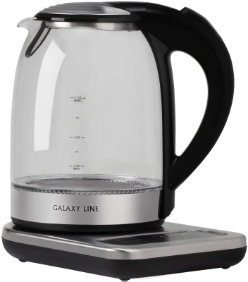 Чайник электрический Galaxy Line GL 0593 1.7л. 2200Вт прозрачный корпус: стекло (7010105930)