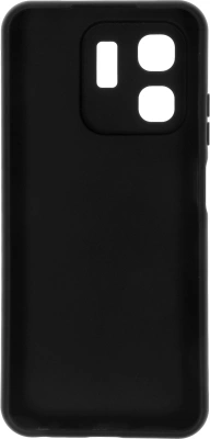 Чехол (клип-кейс) BoraSCO для Infinix Hot 50i Silicone Case черный (73768)