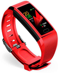 Фитнес-трекер Smarterra FitMaster 5 IPS корп.:красный рем.:красный (SMFT-05RBL)