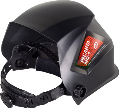 Маска сварщика Ресанта МС-1 филь.:хамел. см.экр.92x42мм черный (65/13)