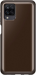 Чехол (клип-кейс) Samsung для Samsung Galaxy A12 Soft Clear Cover черный (EF-QA125TBEGRU)