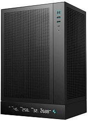 Корпус Deepcool CH170 Digital черный без БП miniITX 6x120mm 2xUSB3.0 audio bott PSU